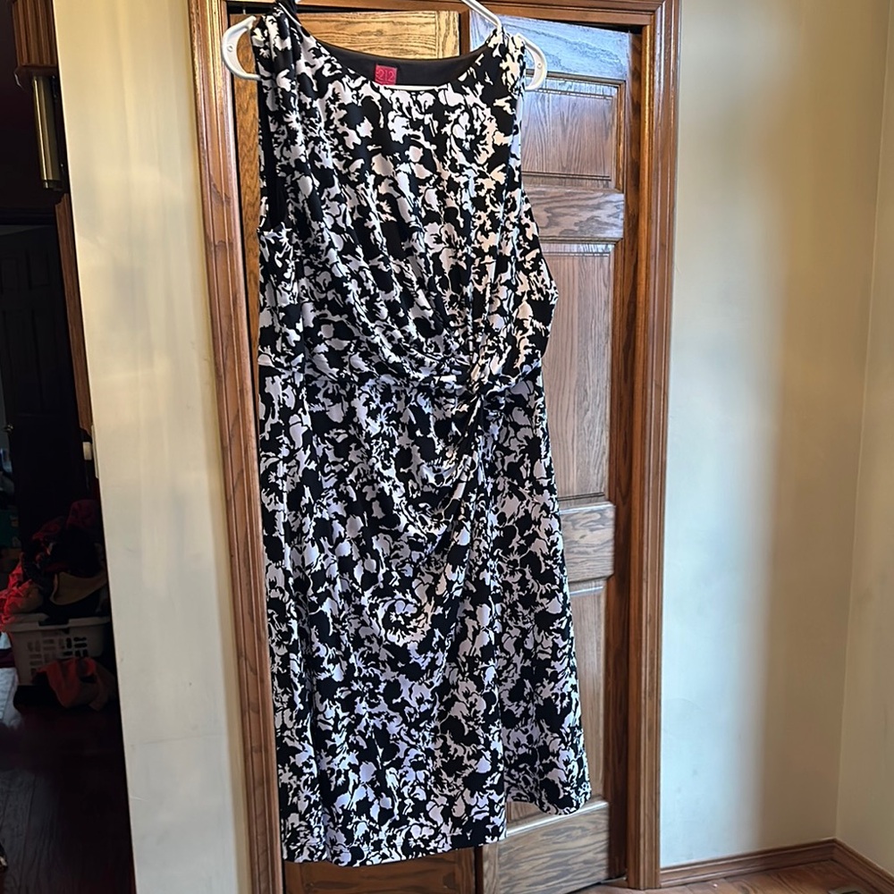 Black and White Women's Dress